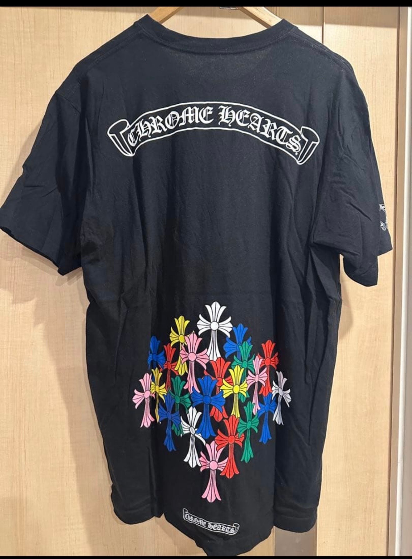 Chrome Hearts Cemetery Cross T-Shirt "Black/Multicolor"