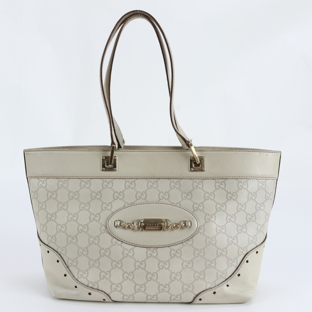 ■美品 グッチ グッチシマ 145993 トート バッグ レザー