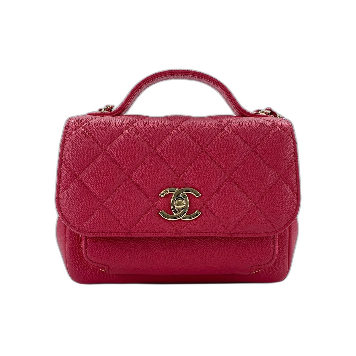 シャネル CHANEL マトラッセ ビジネスアフィニティ ショルダーバッグ【中古】