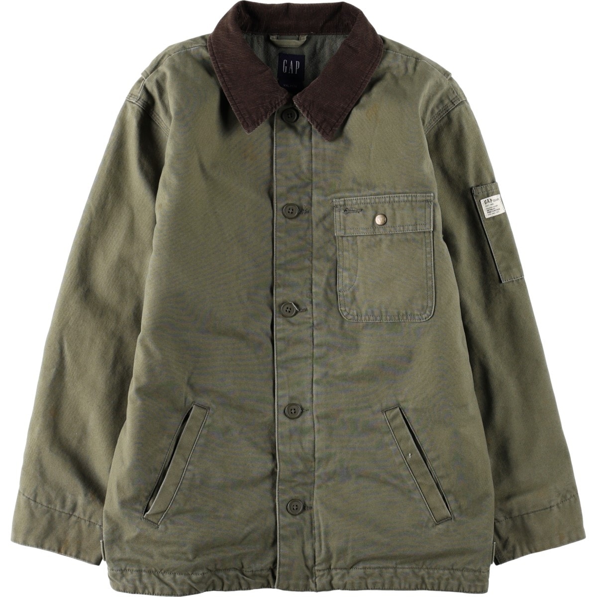 古着 00年代 ギャップ GAP 中綿入り ダック ハンティングジャケット レディースS相当/eaa665755