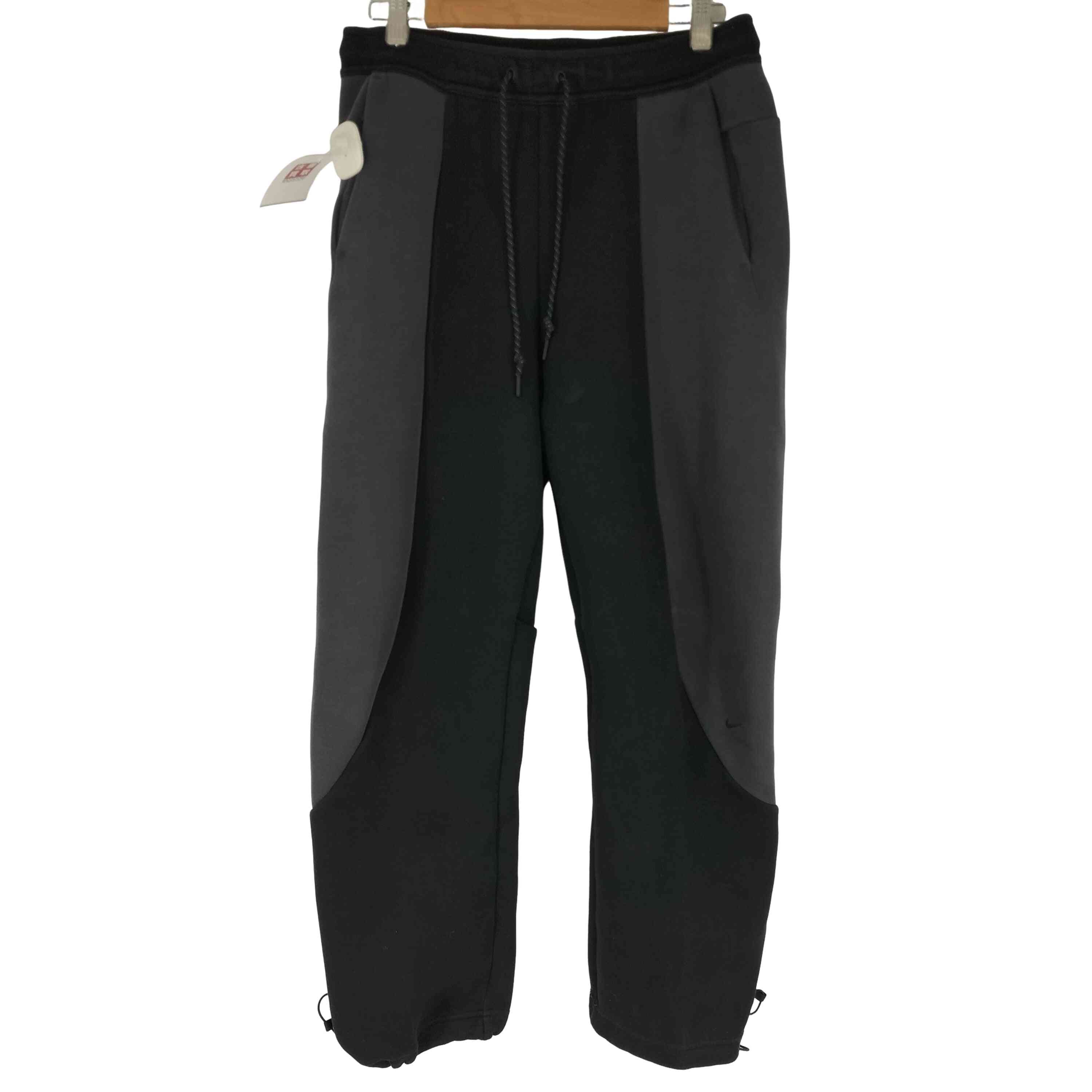 テック メンズ カラーブロック オープンヘム フリース パンツ【1141460860281】