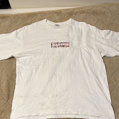 Supreme COVID-19 Relief Box Logo Tee "White"
