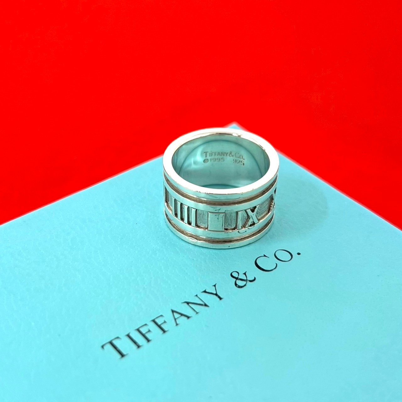 TIFFANY&Co. ティファニー ワイドアトラス リング シルバー925 リング・指輪 11号 シルバー
 32539