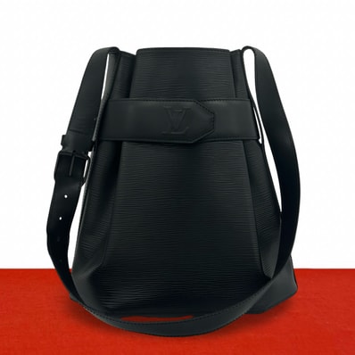 LOUIS VUITTON ルイヴィトン サックデポール PM エピ レザー ショルダーバッグ ブラック
49219