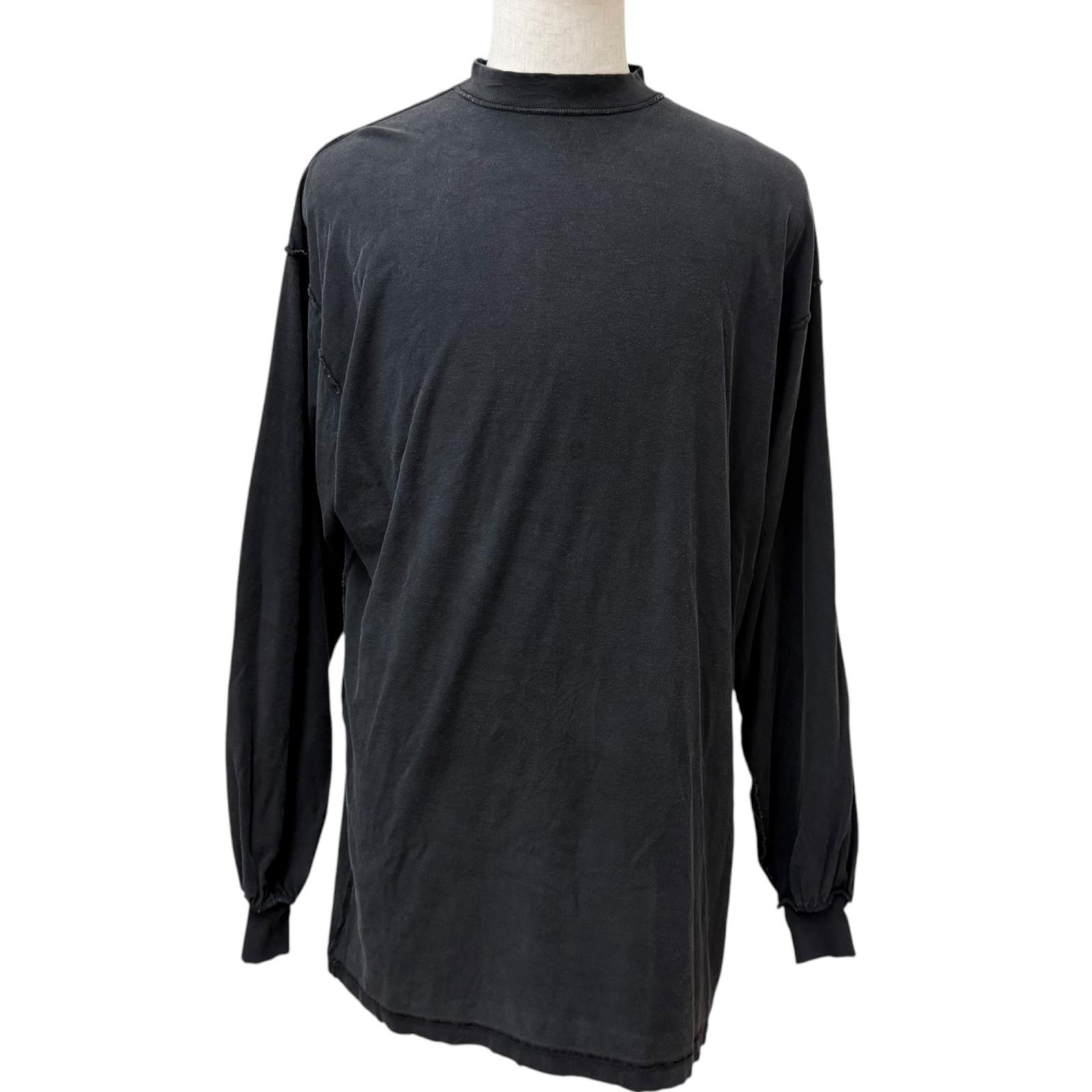 良品 バレンシアガ 長袖Tシャツ Medium Fit L/S T-Shirt