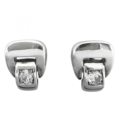 HERMES エルメス イヤリング アクセサリー シルバー925 シルバー レディース 約14.4g【中古品】