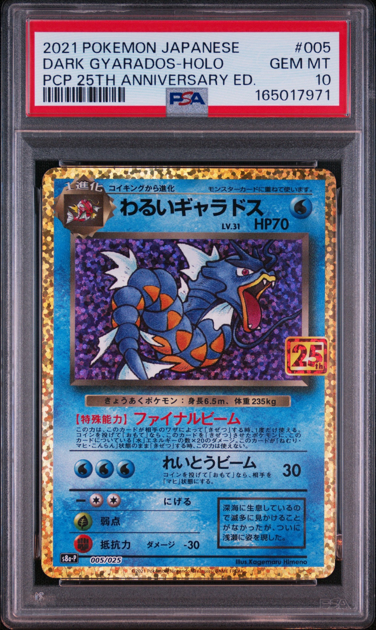 わるいギャラドス: プロモ[S8a-P 005/025](プロモカードパック 25th ANNIVERSARY edition)