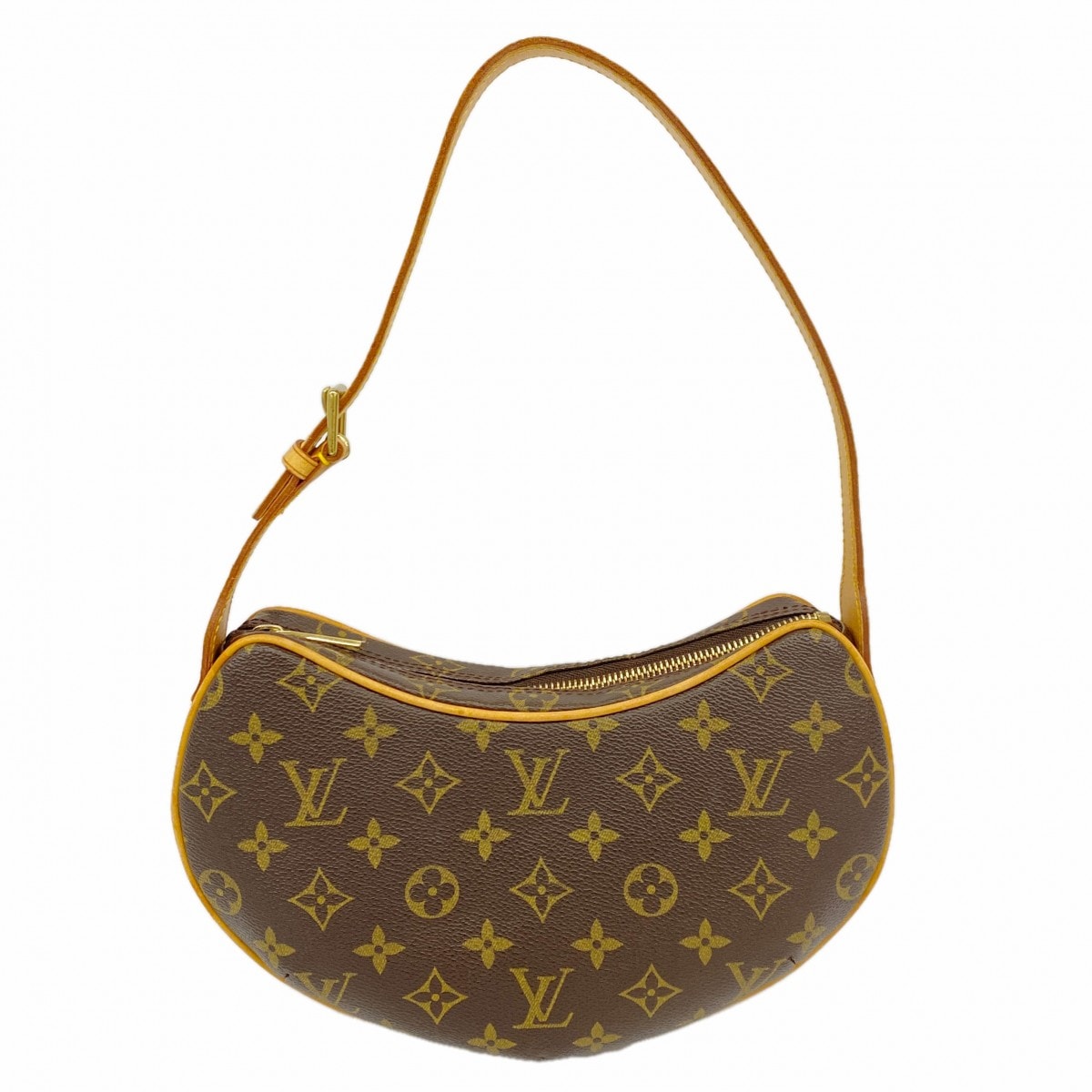 ★最終価格【6cd5319】ルイヴィトン ショルダーバッグ モノグラム ポシェットクロワッサン M51510 ブラウン【中古】レディース