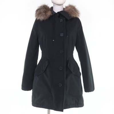 美品 モンクレール ダウンコート MONTICOLE ブラック レディース 1