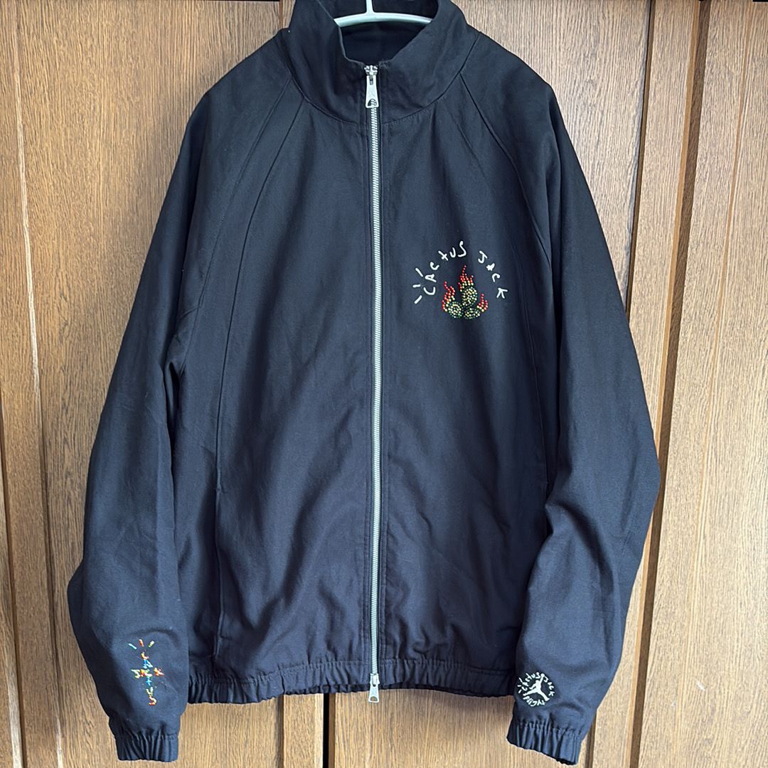 Travis Scott x Air Jordan Brand M J TS WVN JKT "Black"