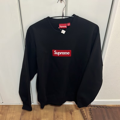 Supreme Box Logo Crewneck "Black" (22FW)