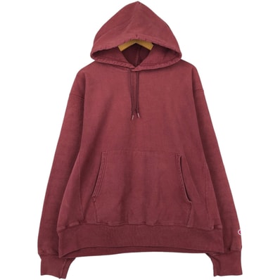 古着 00年代 チャンピオン Champion PREMIUM REVERSE WEAVE プレミアムリバースウィーブ 目無し 無地 ブランクスウェットシャツ パーカー メンズL相当/eaa645455