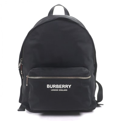 極美品 バーバリー リュック・デイパック ブラック メンズ