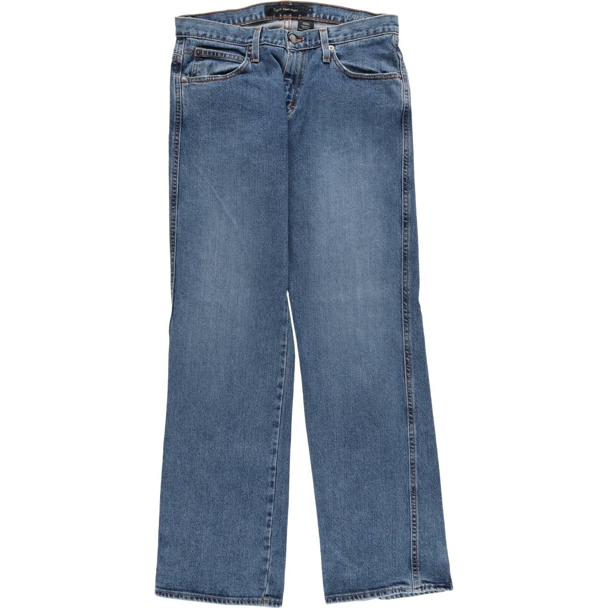 古着 カルバンクライン Calvin klein JEANS フレアカットデニムパンツ レディースXL(w32)相当/eaa588976