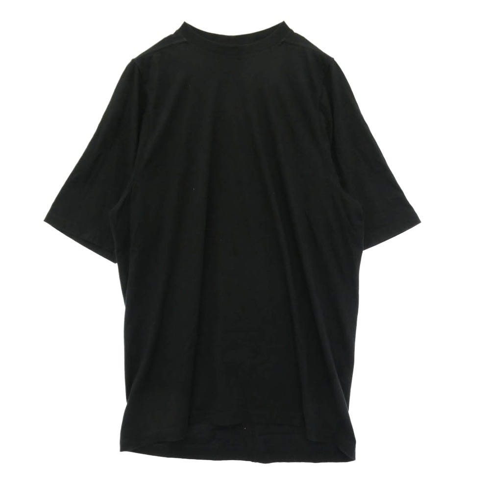 Rick Owens リックオウエンス 18SS RU18S5282-JA CREWNECK SHORT SLEEVES クルーネック 半袖 Tシャツ カットソー ブラック系 BLACK S【中古】