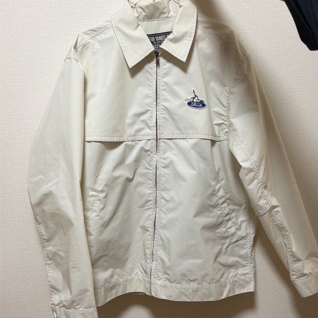 HYSTERIC GLAMOUR Evil Woman Scratch Work Shirt Jacket "White"