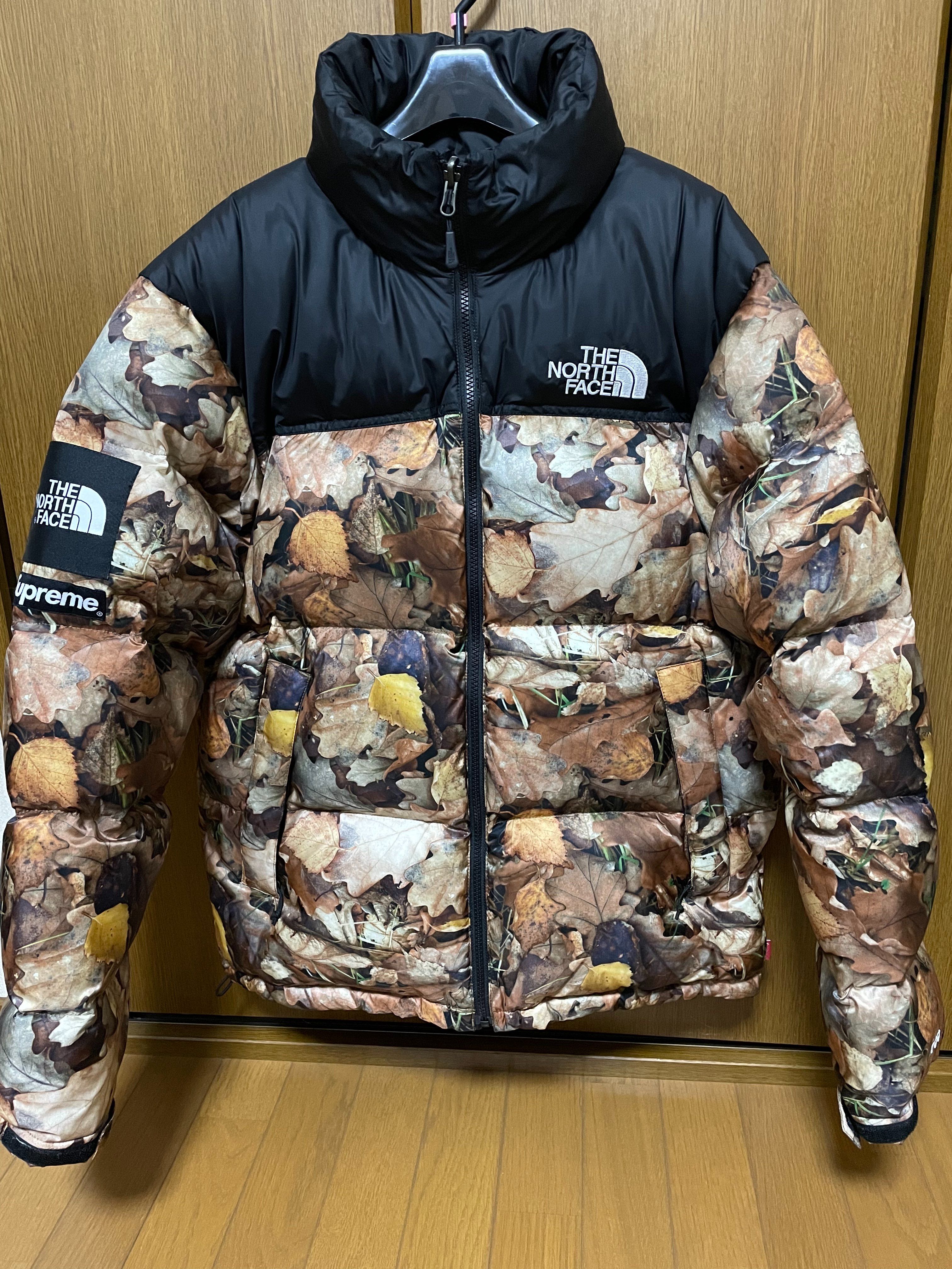 Supreme x The North Face Nuptse Jacket "White Paper Print"