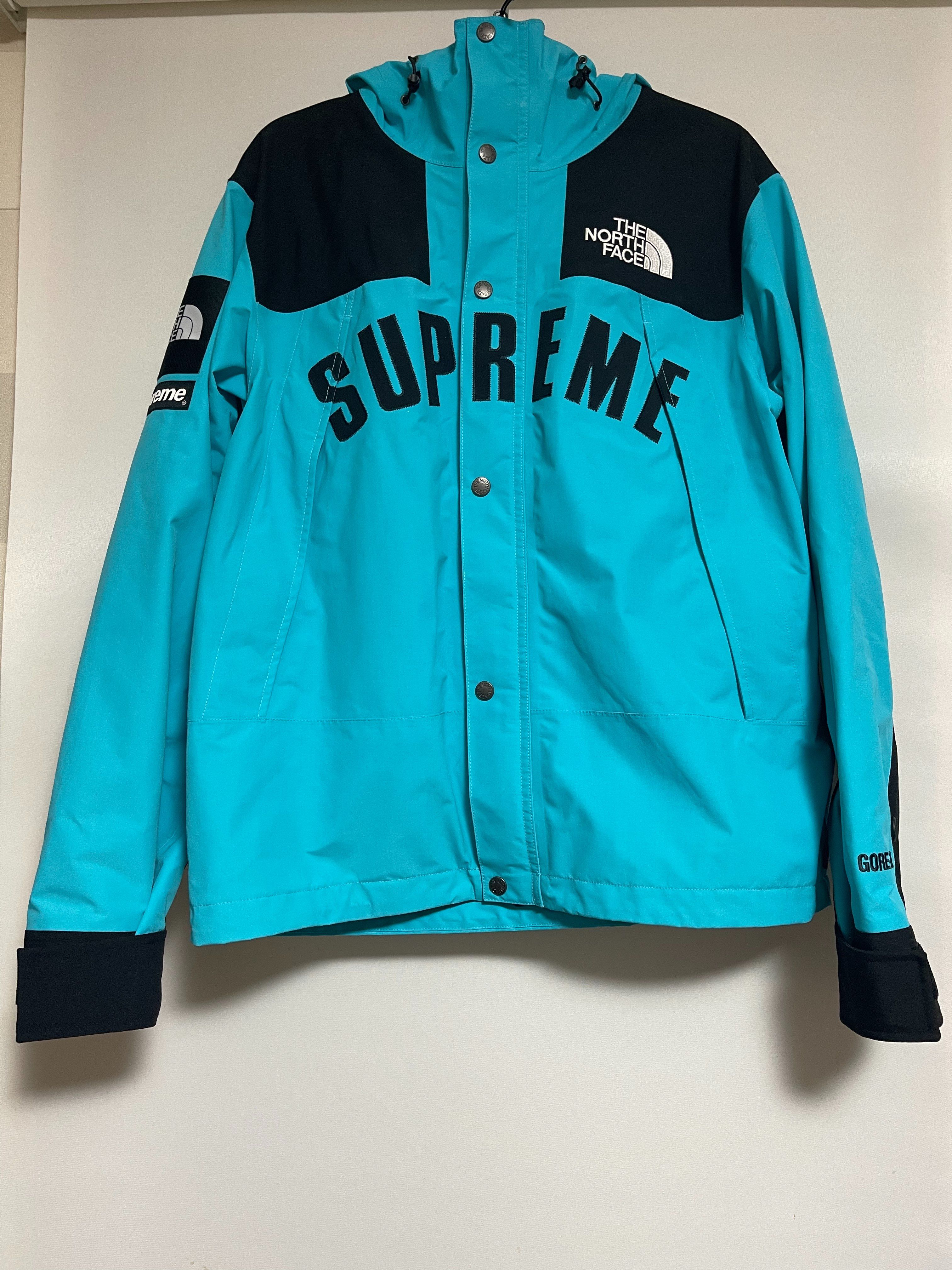 Supreme x The North Face Arc Logo Mountain Parka "Blue"