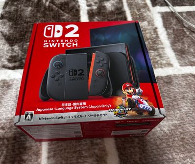 Nintendo Switch 2 Japanese Language System (Japan Only) Mario Kart World Set