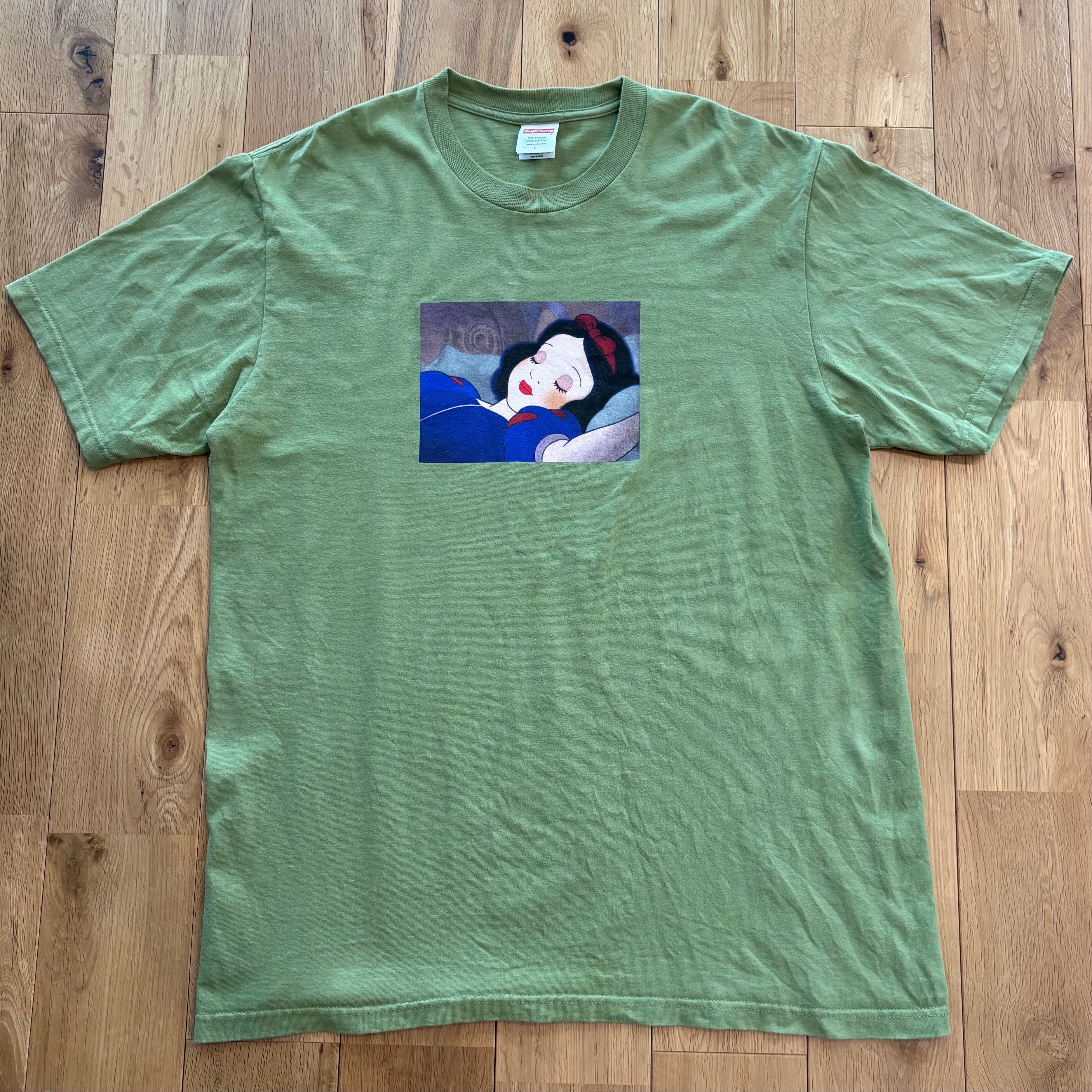 Supreme Snow White Tee "Moss"