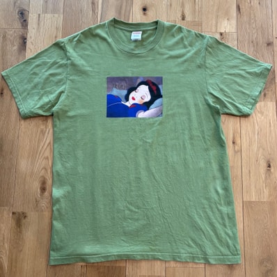 Supreme Snow White Tee "Moss"