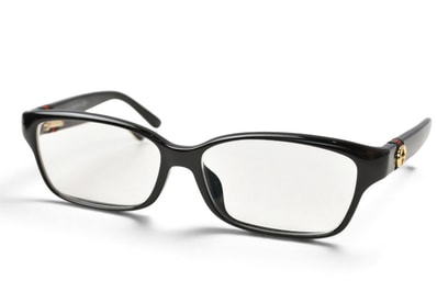グッチ アイウェア/眼鏡/メガネ フレーム レンズ入 GUCCI GG3670F ブラック/ライン入り【中古】