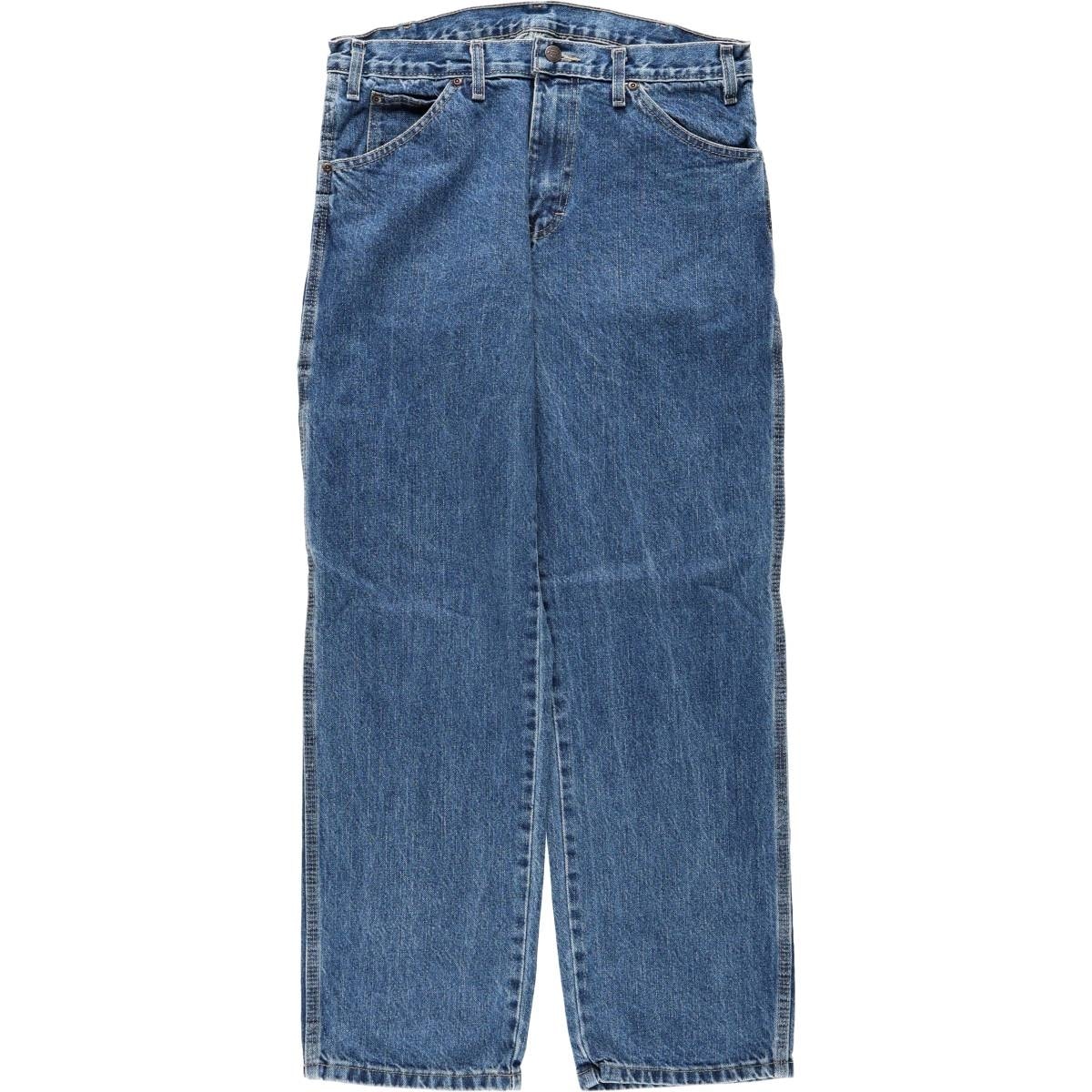 古着 ディッキーズ Dickies デニムペインターパンツ メンズw33相当/eaa681420