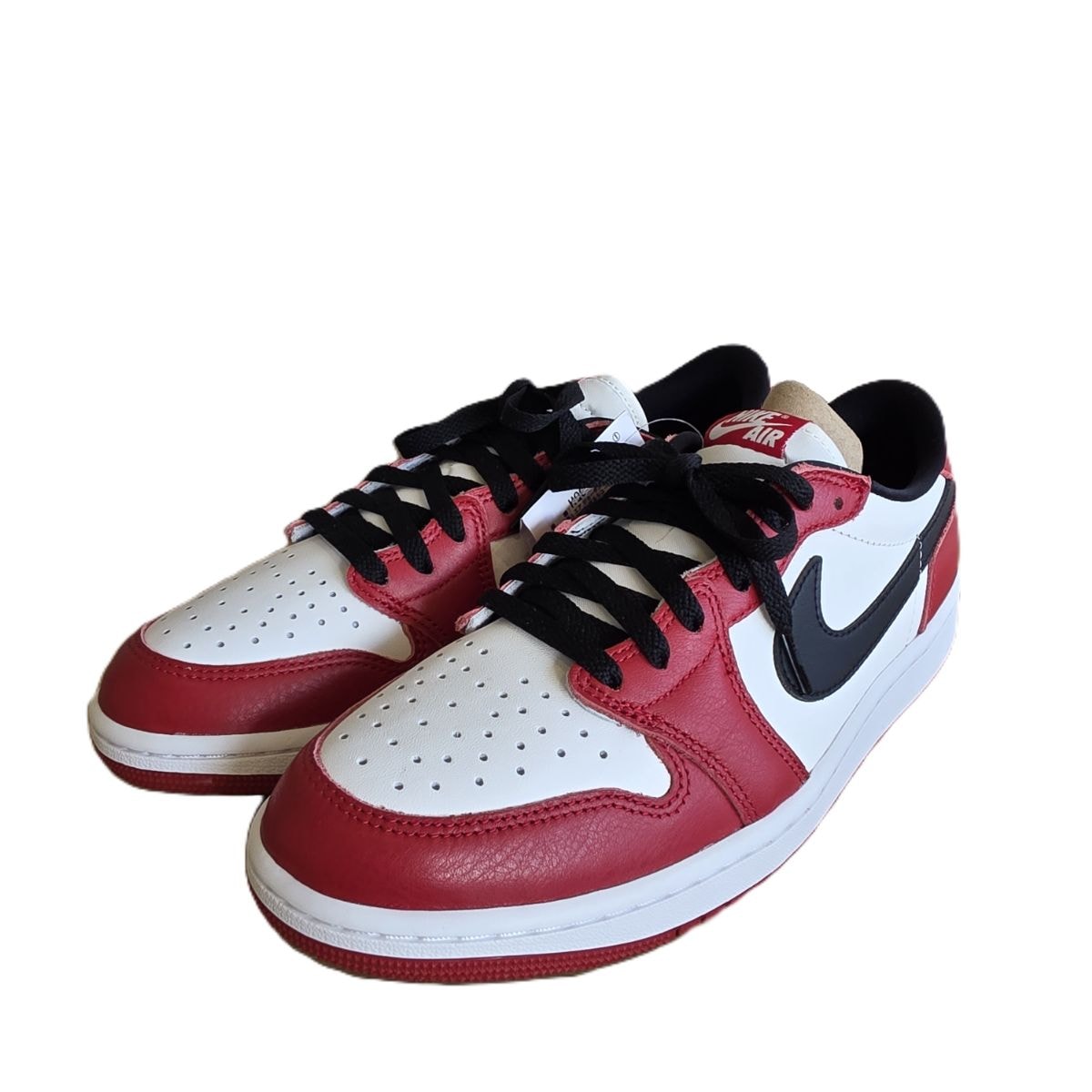 NIKE ナイキ  Air Jordan 1 Retro Low OG ""Chicago"" 27.5cm スニーカー HQ6998-600 レッド  メンズ【中古】