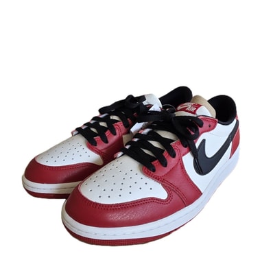 NIKE ナイキ Air Jordan 1 Retro Low OG ""Chicago"" 27.5cm スニーカー HQ6998-600 レッド メンズ【中古】