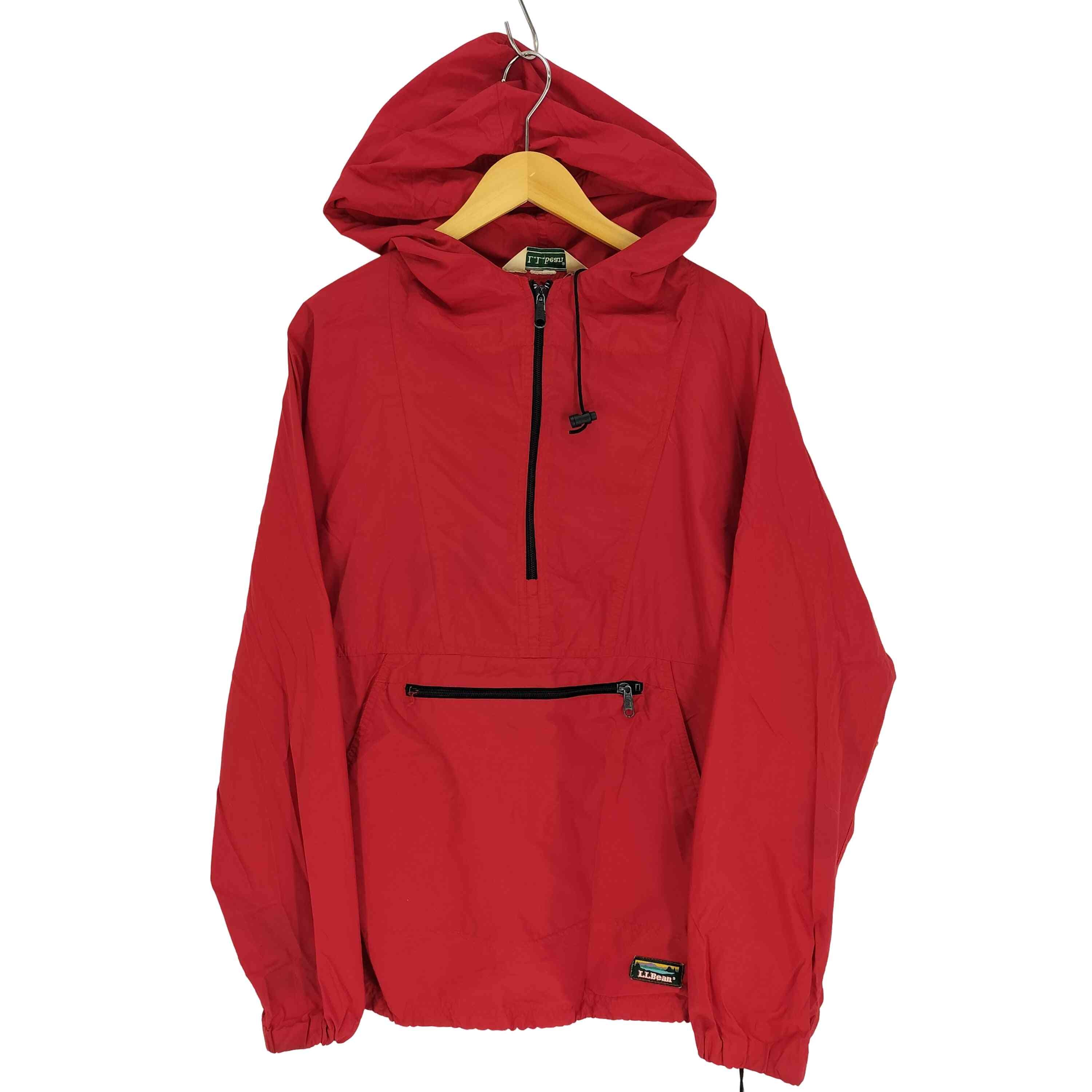 傷や汚れあり】80-90S 三角タグ ロゴワッペン ハーフジップ プル