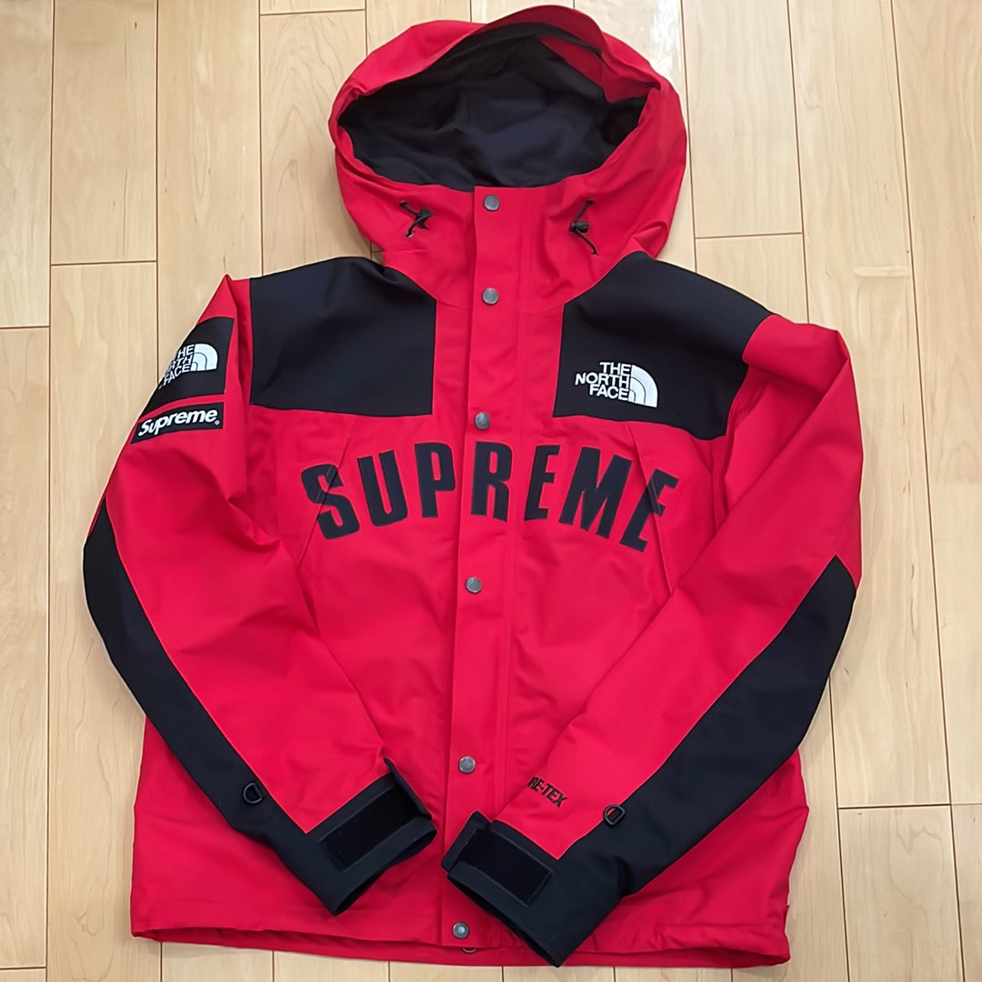 Supreme x The North Face Arc Logo Mountain Parka "Red"