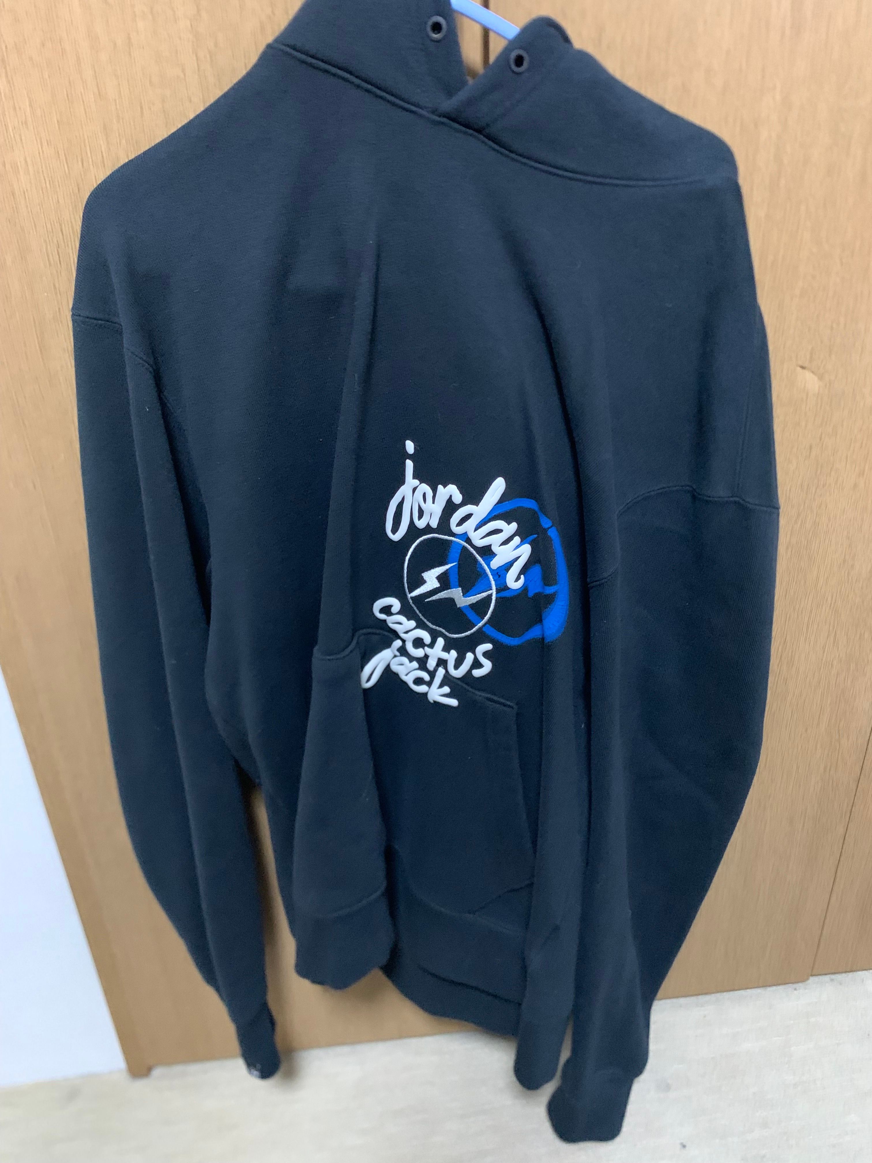 Air Jordan Travis Scott  Fragment Hoodie "Black"