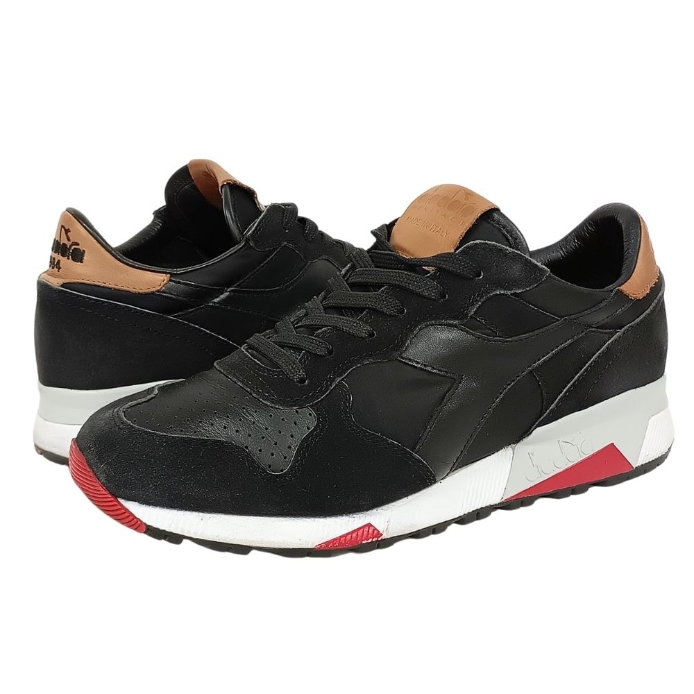 DIADORA ディアドラ HERITAGE TRIDENT 90 レザー シューズ US9.5=27.5cm 53563