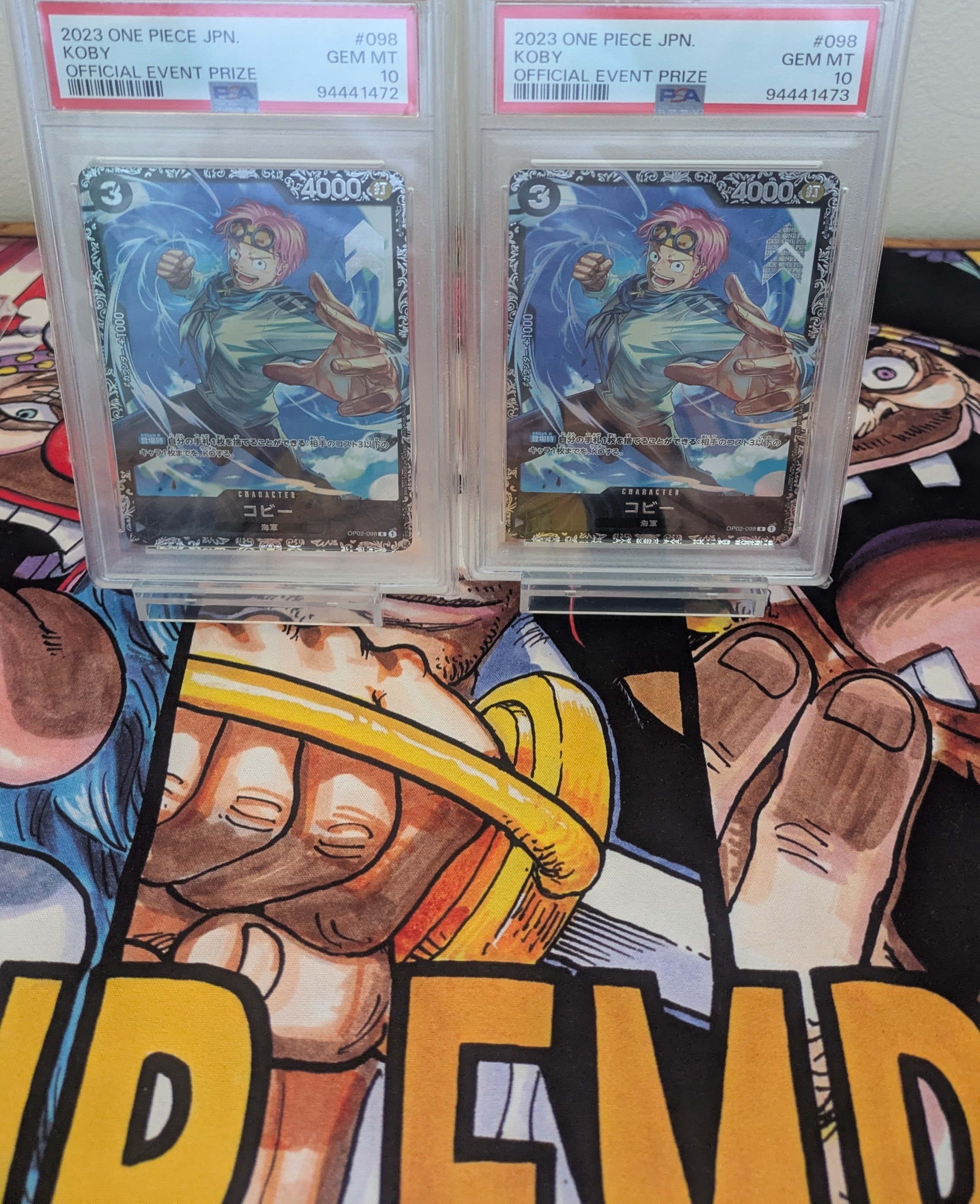 PSA10】コビー R [OP02-098] (フラッグシップバトルベスト8) 1枚の中古