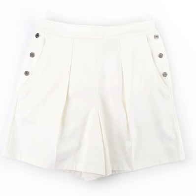 未使用品 エルメス ショートパンツ ホワイト レディース 36