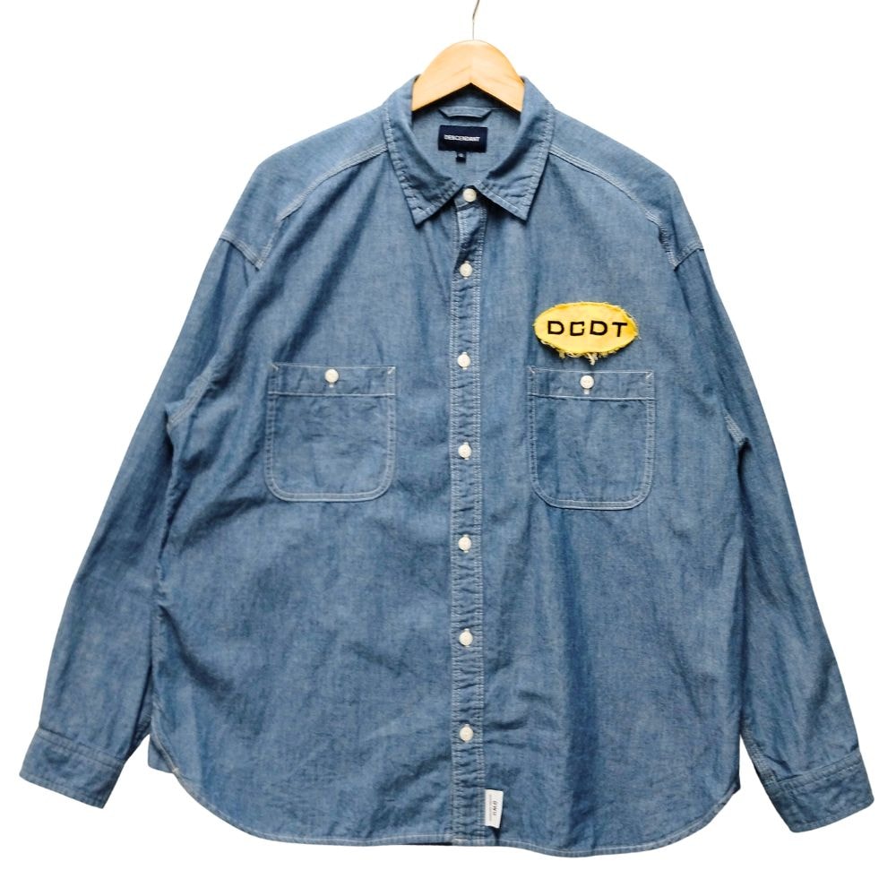 DESCENDANT ディセンダント NORMAN CHAMBRAY LS SHIRT シャンブレー 長袖シャツ 53305