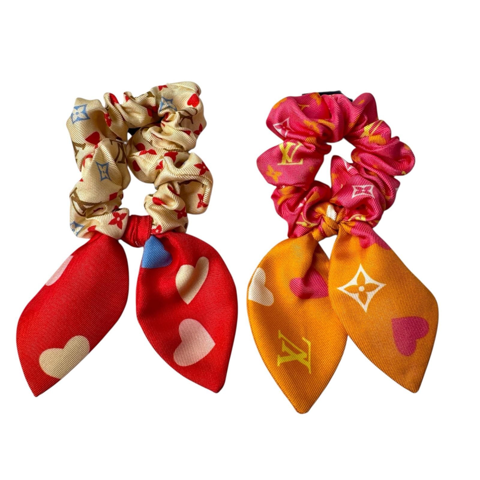 A (未使用に近い)】ルイヴィトン LOUIS VUITTON シュシュ セット