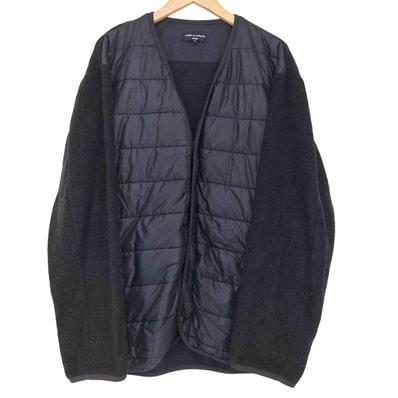 2024AW WOOL PILE × NYLON RIP CROSS QUILT JK ウールパイルミルド加工 キルトジャケット【1141694914330】