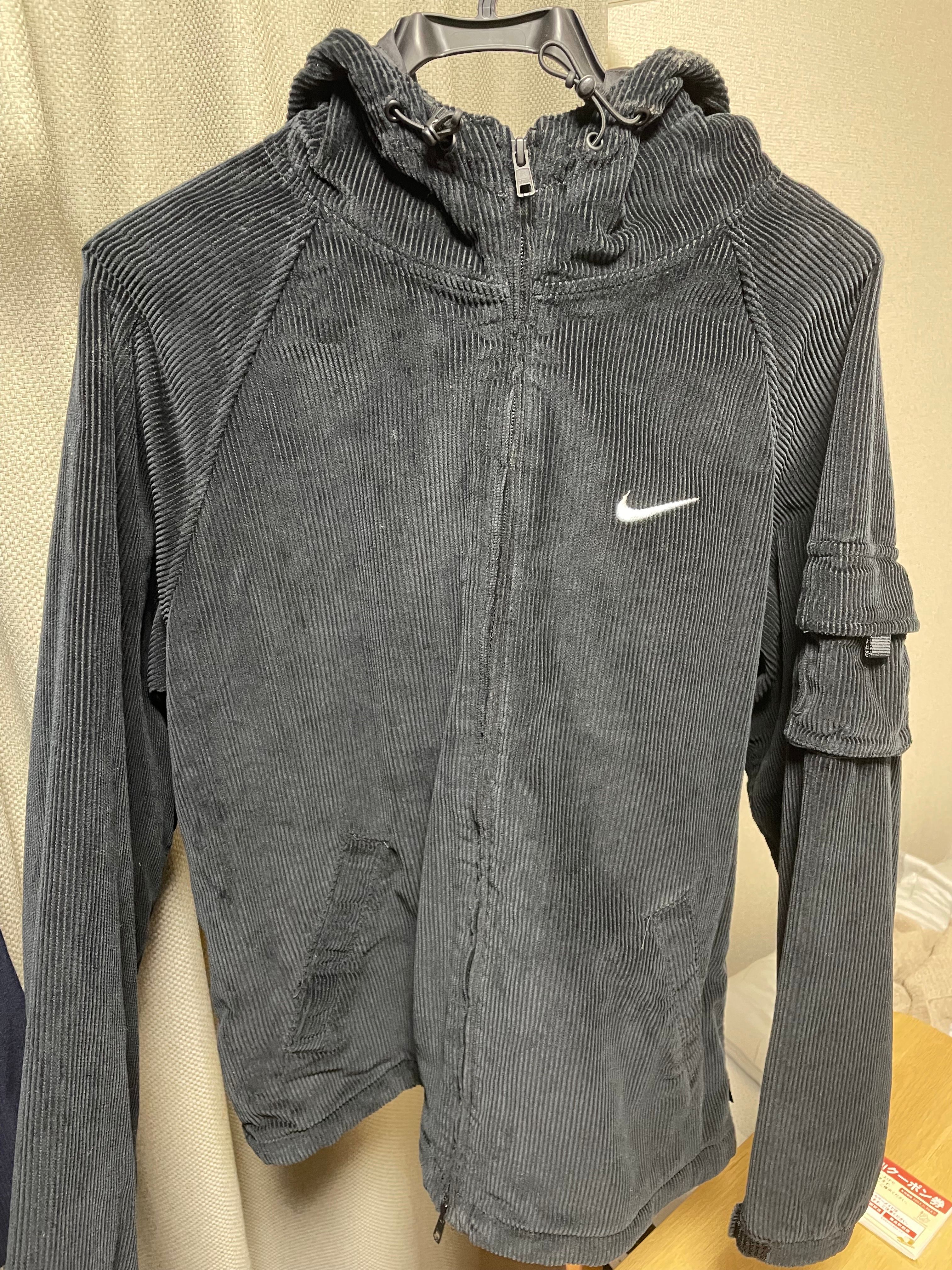Supreme / Nike Arc Corduroy Hooded Jacket "Black"