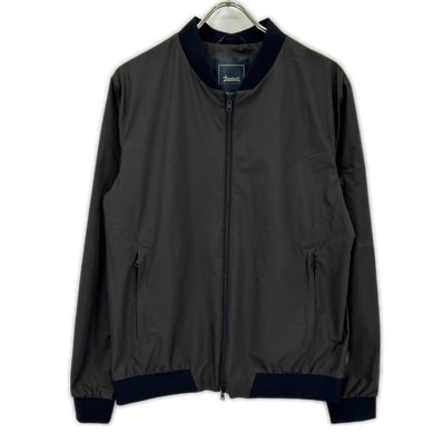 ヘルノ GI00091UL-11106 Laminar/ラミナー グレー 2レイヤー GORE-TEX INFINIUM ボマージャケット 48