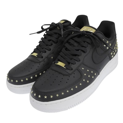 ナイキ 美品 Air Force 1 Low Star Studded ローカットスニーカー シューズ メンズ ブラック 28.5cm AR0639-001 11.5(US)