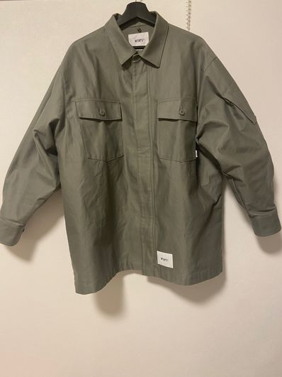 Wtaps FLYERS / LS / COTTON. SATIN "Grey"