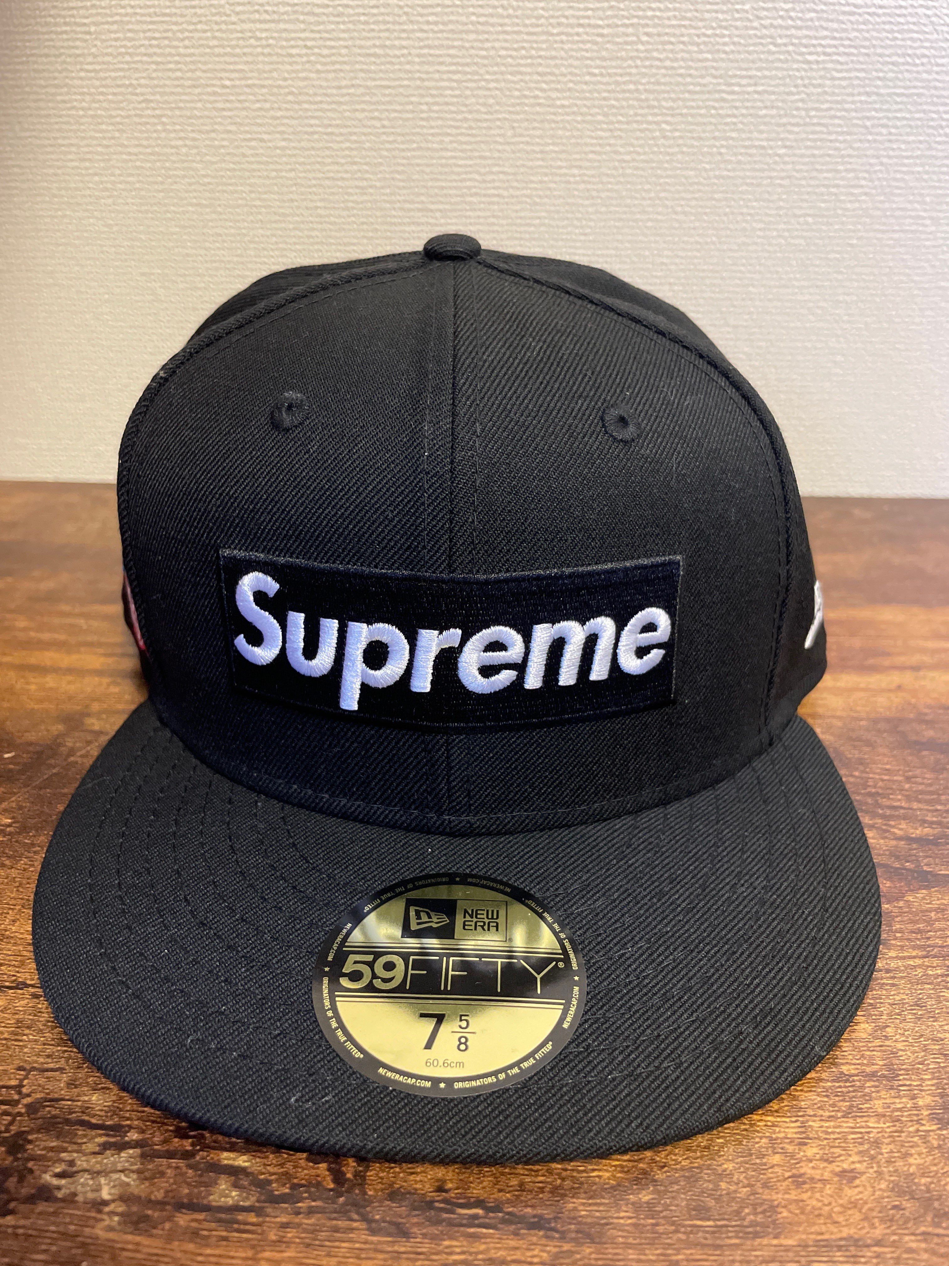 Supreme World Famous Box Logo New Era® "Black"