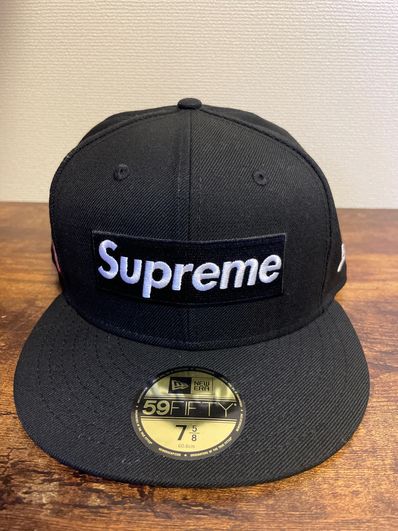Supreme World Famous Box Logo New Era® "Black"