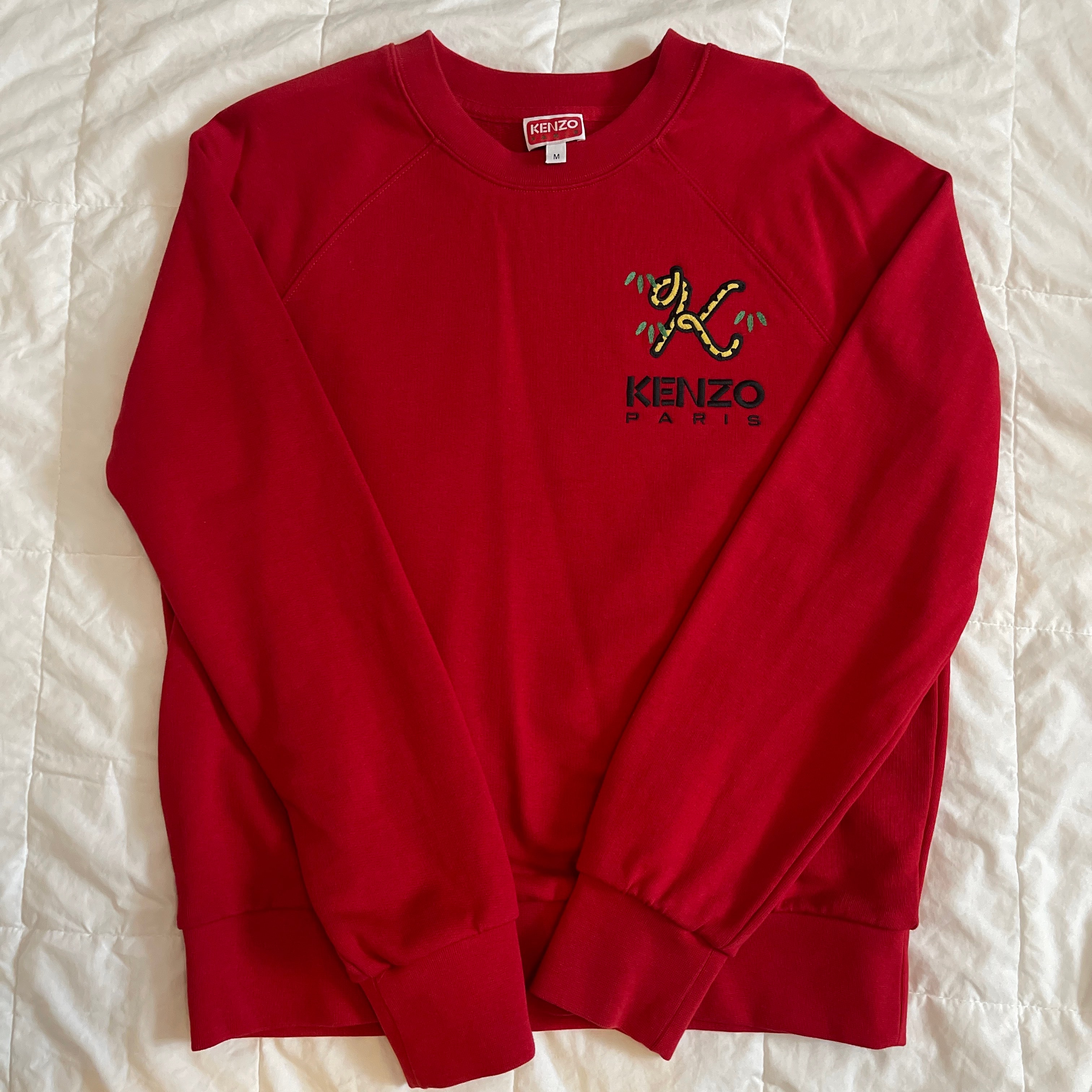 KENZO スウェット トレーナー 赤 レッド