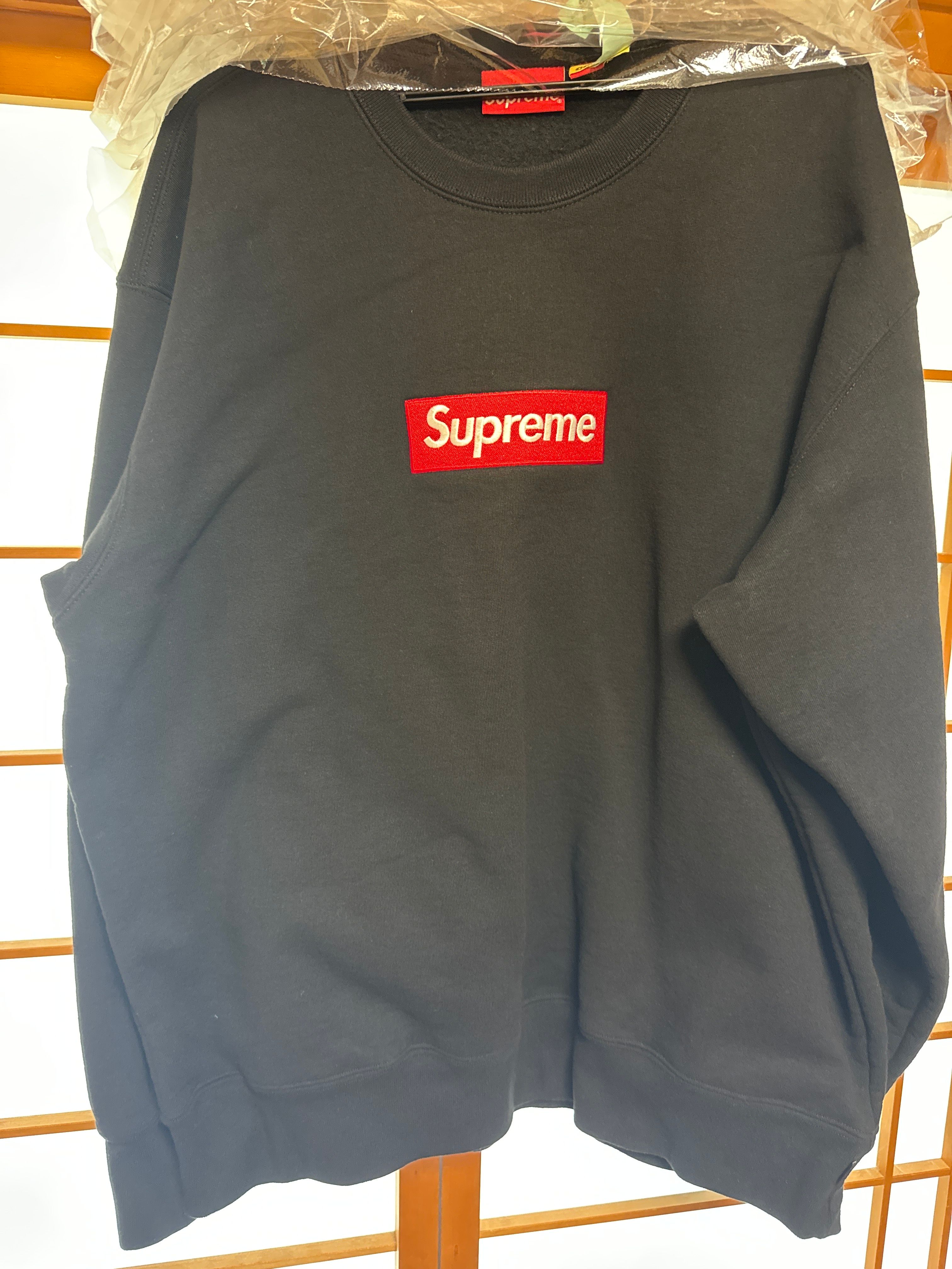Supreme Box Logo Crewneck "Black" (22FW)