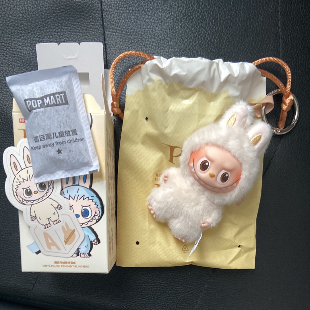 POP MART THE MONSTERS (LABUBU) Pin for Love Series-Vinyl Plush Pendant (A-M) A