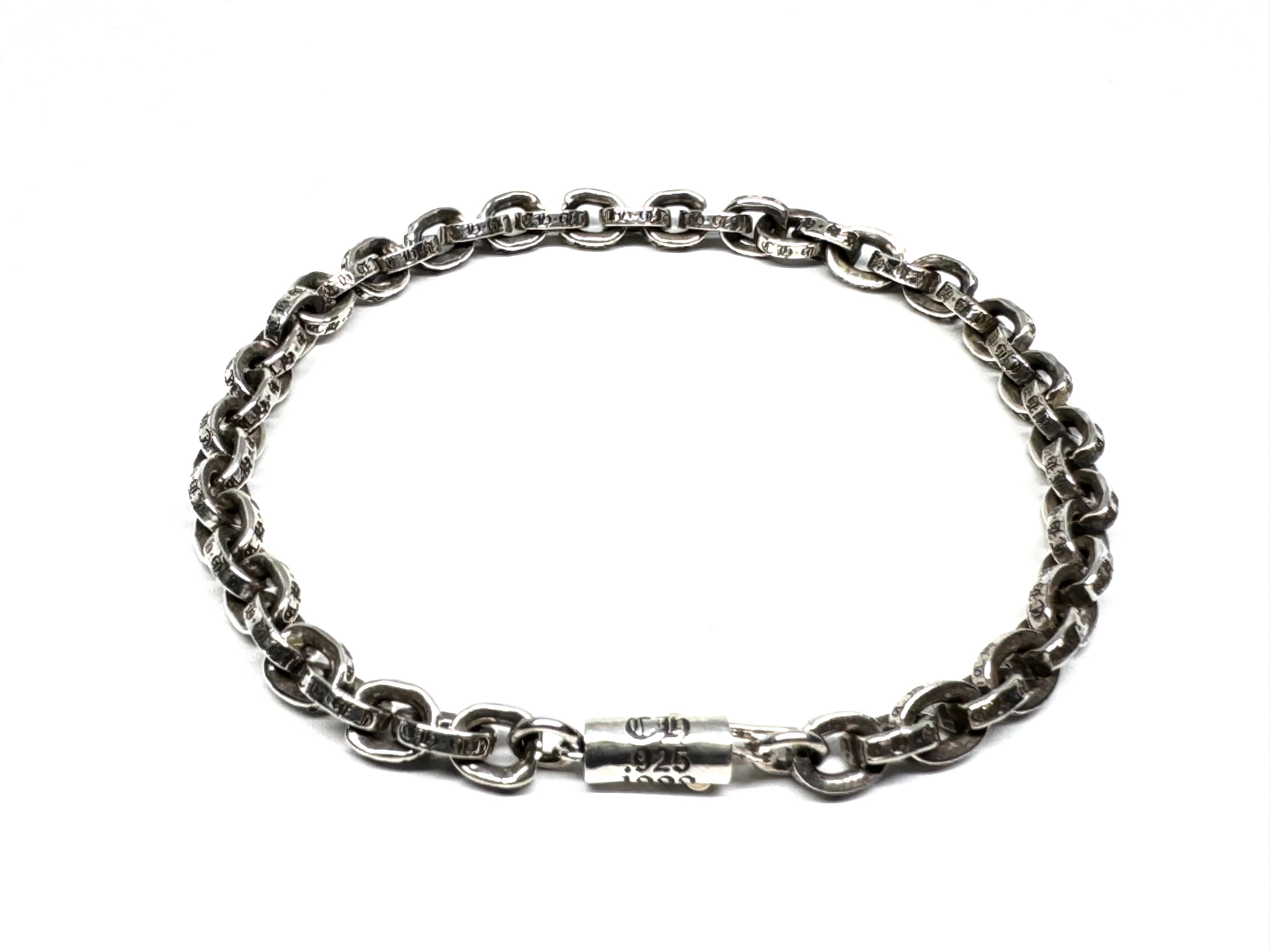 Chrome Hearts Paper Chain Bracelet "Silver"