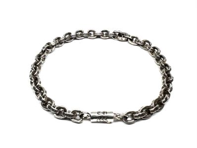 Chrome Hearts Paper Chain Bracelet "Silver"