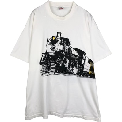 古着 90年代 フルーツオブザルーム FRUIT OF THE LOOM プリントTシャツ USA製 メンズXXL相当/eaa638832